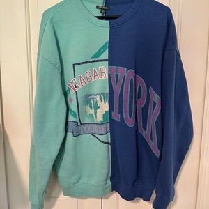 Wild Fable New York two toned sweater